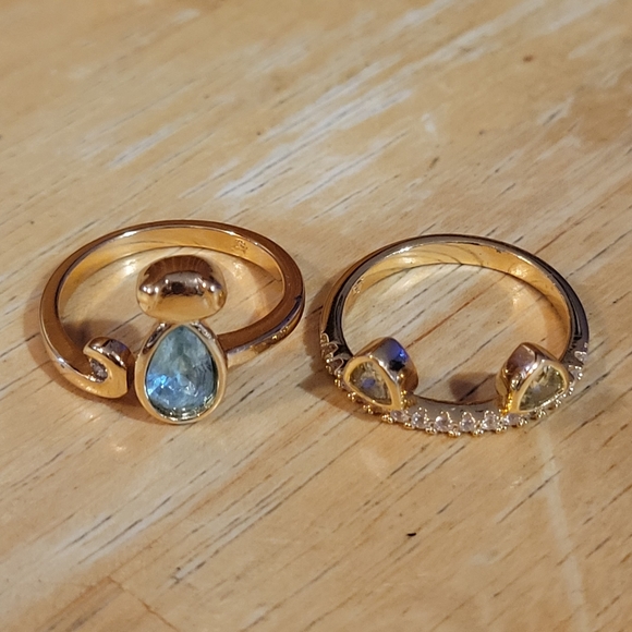 Kitty Rings Set of TWO - Picture 4 of 11